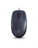 LOGITECH M90 Corded Mouse - GREY - USB - EWR2