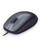 LOGITECH M90 Corded Mouse - GREY - USB - EWR2