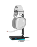 CORSAIR HS80 RGB Wireless Headset, White - EU