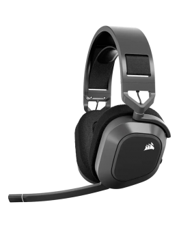 CORSAIR HS80 MAX Wireless Headset, Steel Gray - EU