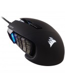 CORSAIR SCIMITAR RGB ELITE, MOBA/MMO, Black,
