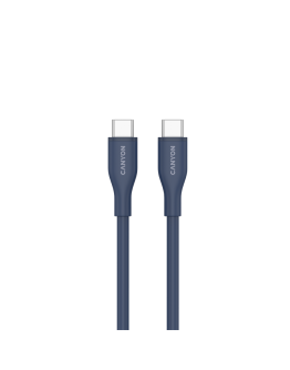 CANYON cable CC60SC10 C-C 60W 1m Silicon Dark blue