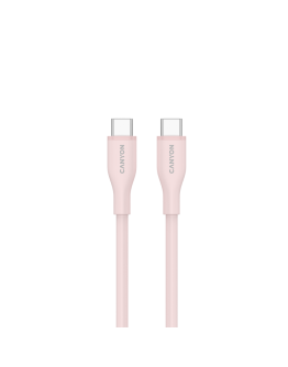 CANYON cable CC60SC10 C-C 60W 1m Silicon Pink Sand