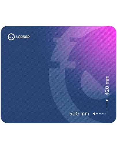 Lorgar Main 135, Gaming mouse pad, High-speed