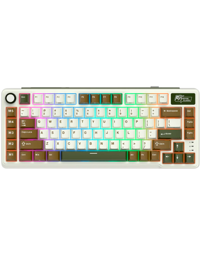 ROYAL KLUDGE RK L75 Palm Green Gaming Keyboard