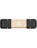 Silicon Power UC3S72 500GB, USB3.2 Gen2,DS72,Gold
