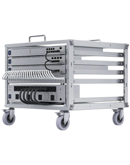 UniFi open frame 6U mobile rack, tool less