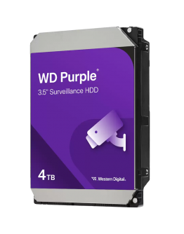WD Purple 4TB CMR, 3.5'', 128MB, SATA 6Gbps