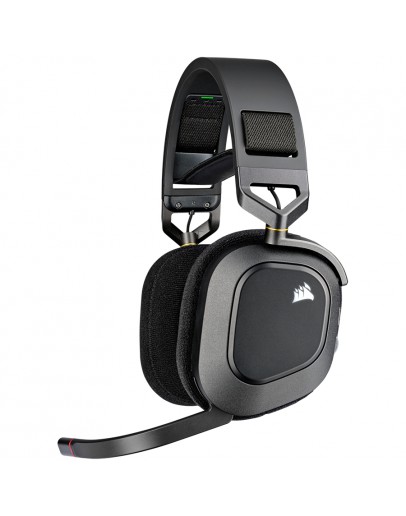 CORSAIR HS80 RGB Wireless Headset, Carbon - EU