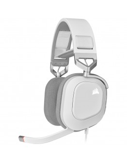 CORSAIR HS80 RGB USB Headset, White - EU