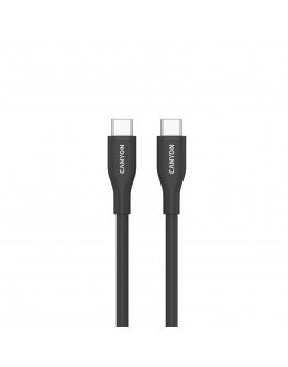 CANYON cable CC60SC10 C-C 60W 1m Silicon Black