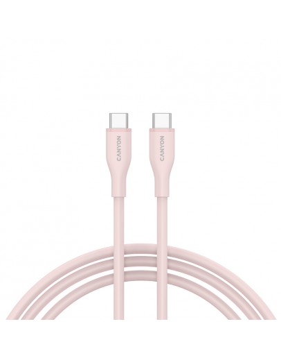 CANYON cable CC60SC10 C-C 60W 1m Silicon Pink Sand
