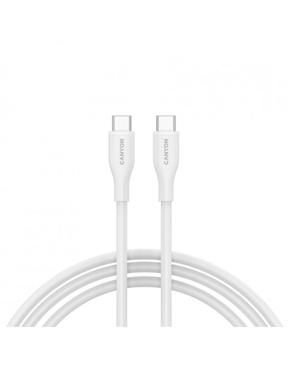 CANYON cable CC60SC10 C-C 60W 1m Silicon White
