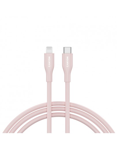 CANYON cable CLNM60 C-L 60W MFI 1m Silicon Pink