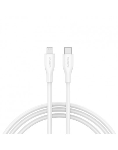 CANYON cable CLNM60 C-L 60W MFI 1m Silicon White