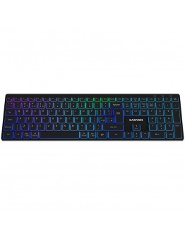 CANYON keyboard HKB-W11 UK/US RGB Dual Mode
