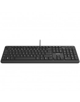 CANYON keyboard HKB-20 EN/BG Velvet Wired Black