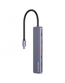 CANYON hub DS-17 6in1 4k USB-C Grey