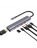 CANYON hub DS-17 6in1 4k USB-C Grey