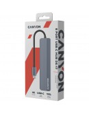 CANYON hub DS-17 6in1 4k USB-C Grey