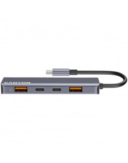 CANYON hub DS-18 5in1 USB-C Grey
