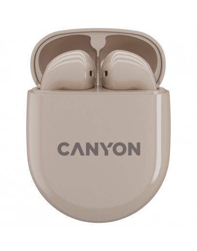 CANYON headset TWS-6 Beige