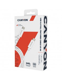 CANYON UC-42, cable, U4-CC-5A2M-E, USB4 TYPE-C