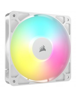 CORSAIR RS120 ARGB White, 120mm ARGB Fan, Single