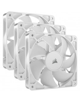 CORSAIR RS120 White, 120mm Fan, Triple Pack