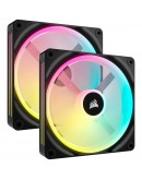 CORSAIR iCUE LINK QX140 RGB, 140mm Magnetic Dome
