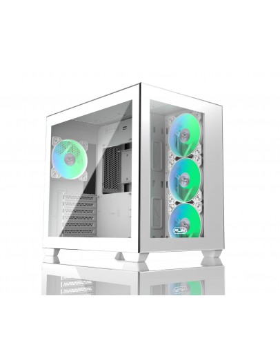 Raijintek кутия Case ATX - PAEAN C7 WHITE TG4