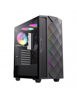 Gamemax кутия Case EATX - Diamond CP A-RGB