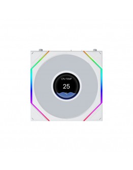 Lian Li вентилатор Fan 120mm - UNI FAN TL LCD FLEX - White