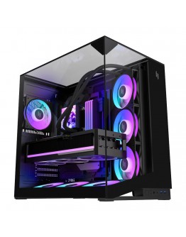 Gamemax кутия Case ATX - NEX C56 VC BK