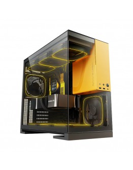 Geometric Future кутия Case EATX - Model 5 Black/Yellow