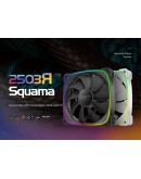 Geometric Future вентилатор Squama 2503R, REVERSE Fan, 120mm, ARGB, White