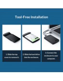 Orico кутия за диск Storage - Case - 2.5 inch USB3.0 - 2020U3-BK