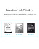 Orico външна кутия за диск Storage - Case - 2.5 inch 5Gbps Type-C Transparent - 2139C3-G2-CR-EP