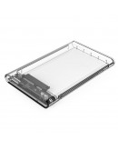 Orico прозрачна външна кутия за диск Storage - Case - 2.5 inch USB 3.0 transparent - 2139U3-CR