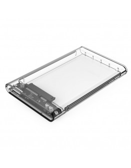 Orico прозрачна външна кутия за диск Storage - Case - 2.5 inch USB 3.0 transparent - 2139U3-CR