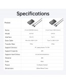 Orico кутия за диск Storage - Case - 2.5 inch USB-C - 2577C3-V1-BK