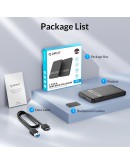 Orico кутия за диск Storage - Case - 2.5 inch USB-C - 2577C3-V1-BK