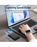 Orico кутия за диск Storage - Case - 2.5 inch USB-C - 2577C3-V1-BK