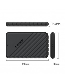 Orico кутия за диск Storage - Case - 2.5 inch USB3.0 - 25PW1-U3-BK