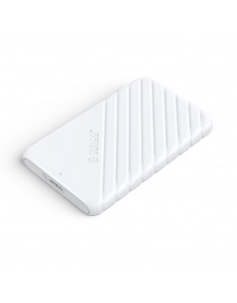 Orico кутия за диск Storage - Case - 2.5 inch USB3.0 WHITE - 25PW1-U3-WH