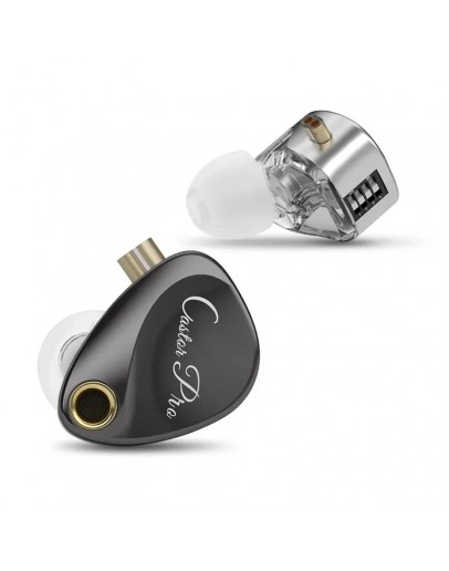 KZ професионални слушалки Hi-Fi In-Ear-Monitors - Castor Pro Gray Mic (Bass version) - Bass Up Edition