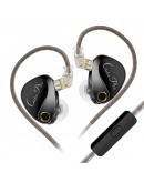 KZ професионални слушалки Hi-Fi In-Ear-Monitors - Castor Pro Gray Mic (Bass version) - Bass Up Edition
