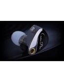 KZ професионални слушалки Hi-Fi In-Ear-Monitors - Castor Pro Gray Mic (Bass version) - Bass Up Edition