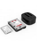 Orico докинг станция Storage - HDD/SSD Dock - 2 BAY Clone 2.5/3.5 USB3.0 - 6228US3-C