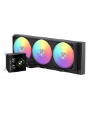 Gamemax водно охлаждане Water Cooling GLACIER 360 LCD BK - Addressable RGB